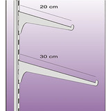 Riel P/mensula Estanteria Vidrio (eng.simple)  Estético 2mt