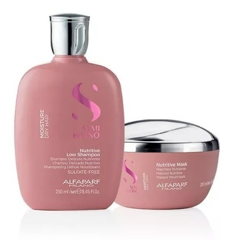 Alfaparf Semi Di Lino Nutrición Shampoo 250ml+ Mascara 200ml