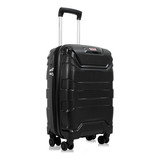 Maleta De Viaje Cabina 20  Diamond 50cm Negro Swisspass