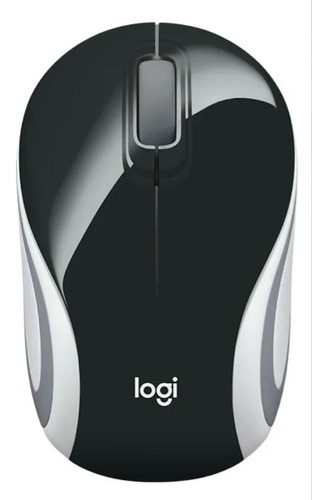 Logitech Wireless Mini Mouse M187 Inalámbrico Portátil Negro