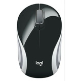 Logitech Wireless Mini Mouse M187 Inalámbrico Portátil Negro