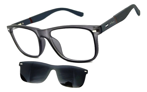 Armação Óculos Grau Solar M.thomaz Clip On Original Premium