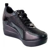 Zapato Tenis Dama Manet 282-20 Piel Confort Sneakers