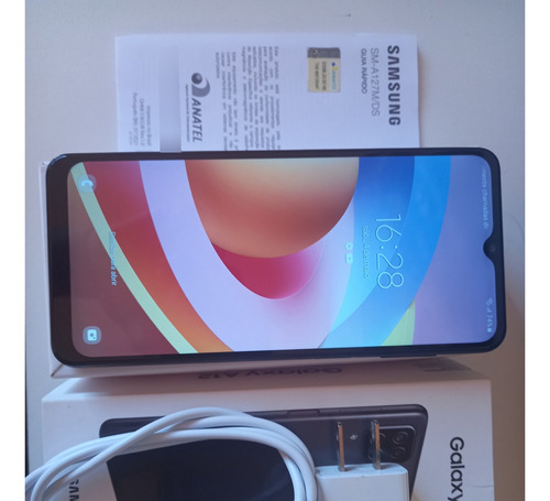 Celular Samsung A12 64gb Dual Preto! Leia O Anuncio! 