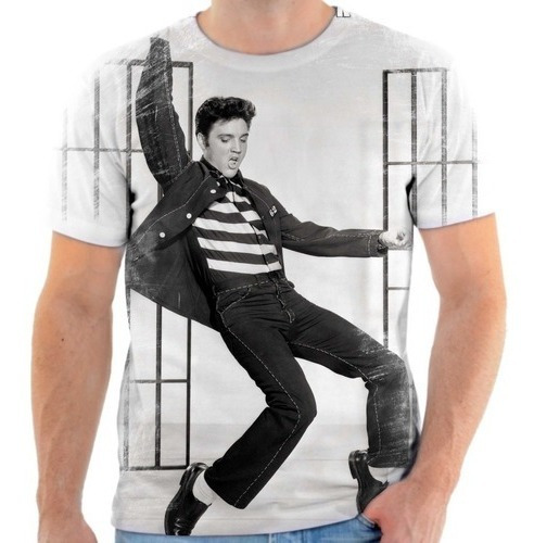 Camiseta Camisa Personalizada Elvis Presley Rei Do Rock 3