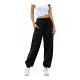 Pantalón Deportes Joggers De Algodón Cómodo Buzo Para Mujer