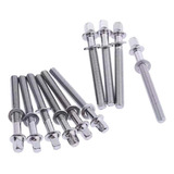 10x Drum Tight Screw Drums Accesorios Soportes 5 Mm X 70 Mm