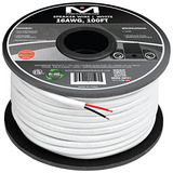 Cable De Altavoz Mediabridge De 16 Awg, 2 Conductores, 100 P