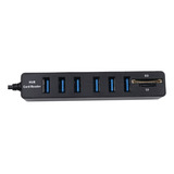 Memoria De Almacenamiento De Extensión De 6 Puertos Usb 2.0