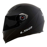 Capacete Ls2 Ff358 Classic Monocolor Preto Fosco Liso Tamanho Do Capacete Xl - Gg 61 62