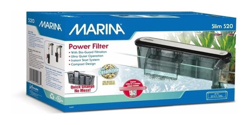 Filtro Cascada Cascada Acuario Pecera Marina Slim S20 