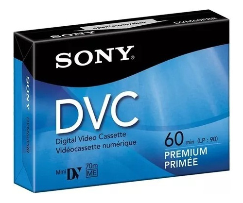 Cassette Dvc Sony Mini Dv 60 Min