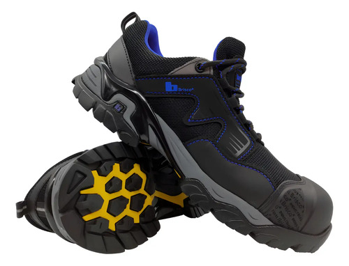 Tenis Ergonómico Seguridad Industrial C/casquillo Trabajo