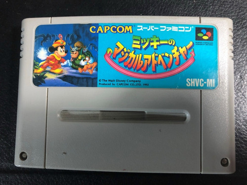 Juego Nintendo Super Famicom Mickey No Magical Adventure
