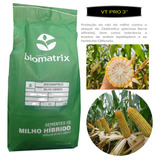 Kit Com 5 Pct Semente Milho Biomatrix Bm 3066 - 2kg Cada
