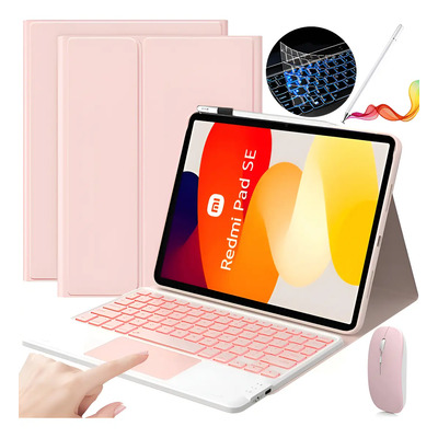 C Funda Teclado Mouse Lapiz Para Xiaomi Redmi Pad2 2025 A