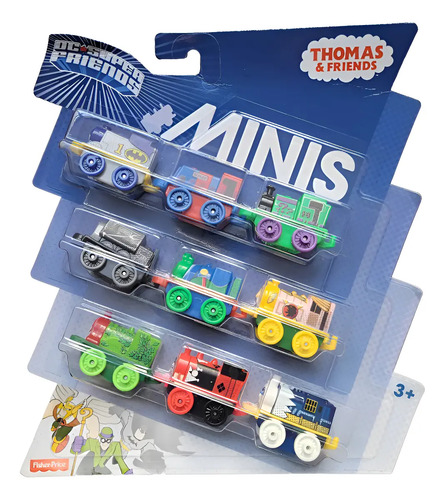 Thomas & Friends Minis Locomotoras Dc 9-pack Dmn18 Año 2015 | Envío gratis