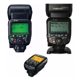 2x Flash Yongnuo Yn600ex-rt 600ex Rtii Transmissor Yn E3-rt