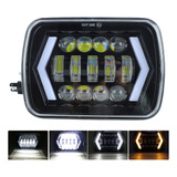 Faros Led 5x7 Pulgadas Faro De Flecha Para Jeep/harley