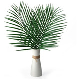 1 Hoja Palmera Tropical Follaje Artificial Decorativo 73cm