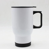 Mug Termico Metal Sublimable Tapa Y Caja Incluida