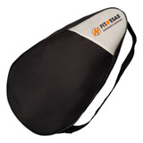 Funda Porta Paleta Padel Fitnesas Bolso Individual Paddle Color Negro