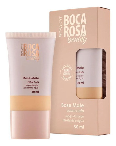 Base Mate Cobre Tudo Francisca Nº 3 30ml - Boca Rosa 