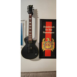 Guitarra De 7 Cordas Esp Ltd Ec 257 - Eclipse Les Paul -