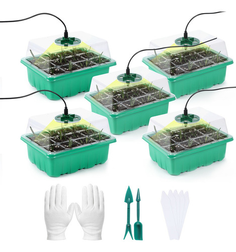 Bandeja De Inicio De Plantas, Bandeja Para Semillas Con Luz