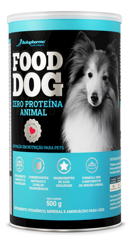 Food Dog Zero Proteína Animal 500g Botupharma  Pet Line 