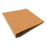 Álbum De Pino Grande Kraft - Scrapbook - 30,5cm X 30,5cm