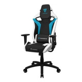 Silla Gamer Aerocool Thunderx3 Xc3 Azure Blue Color Azul