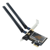 Adaptador Pcie Wifi 6 1800mbps Ax1800 Bt5.2 Dual Band 2.4-5g