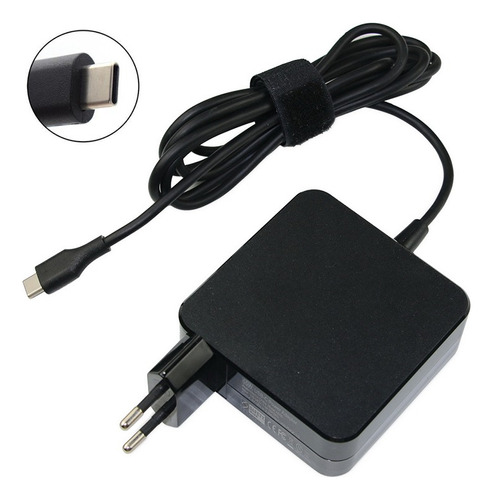 Cargador Para Notebook Tipo C Lenovo - Asus 20v 3.25a 65w