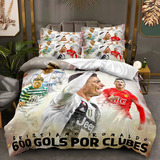 Juego De Funda De Edredón Suave For Cama Doble De Cristiano