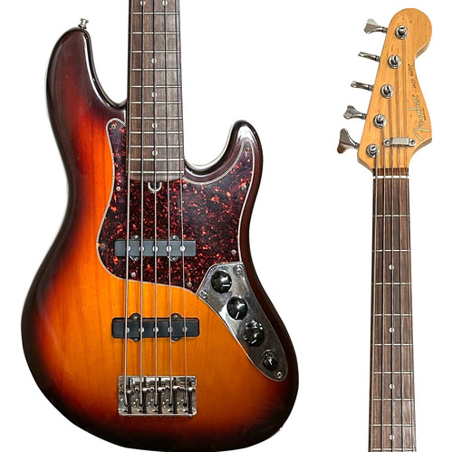 Contrabaixo Fender Jazz Bass V American Deluxe