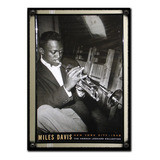 #342 - Cuadro Vintage 21 X 29 Cm / Miles Davis Jazz Trompeta