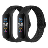 Correa Trenzada De Nailon De 2 Piezas Para Xiaomi Mi Band 7/