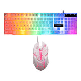 Teclado Y Mouse Para Juegos Rgb Chonchow Para Pc Resberry