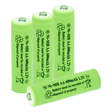 Gsuiveer Ni-mh Aa 600mah 1.2v Bateria Recargable Para Luces