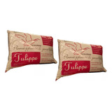 Almohadas Pluma De Ganzo 2 Piezas Tulippe