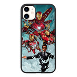 Funda Protector Para iPhone Tony Stark Ironman Robot