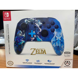 Control Nintendo Switch Inalámbrico Zelda Power A Blue