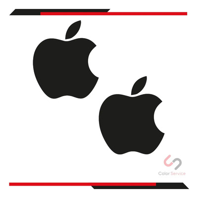 Calca Sticker Manzana Apple P\u002Fcarro,moto O Decorar 10x10cm | Meses sin interés