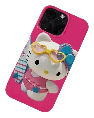 Carcasa Importada Hello Kitty Playera 3 D
