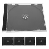 Contenedor De Plástico Duro Para Almacenamiento De Cd/dvd, 5