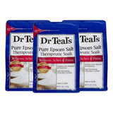 Dr. Teal's - Juego De   Terapéutic 18 Pound (pack Of 3) Drtl