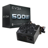 Fuente De Poder Evga 600w 80 Plus Color Negro