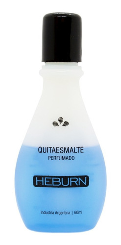 Heburn Quitaesmalte Uñas Sin Acetona Perfumado 60ml Cod 131 