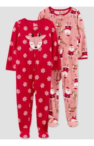 Set De 2 Mamelucos Para Niña Just One You Made By Carters 